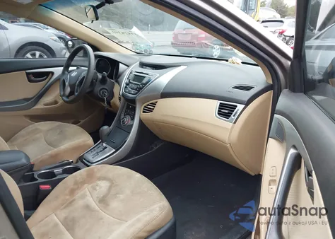 2013 Hyundai Elantra Gls из США, поврежденный, VIN 5NPDH4AE9DH435135